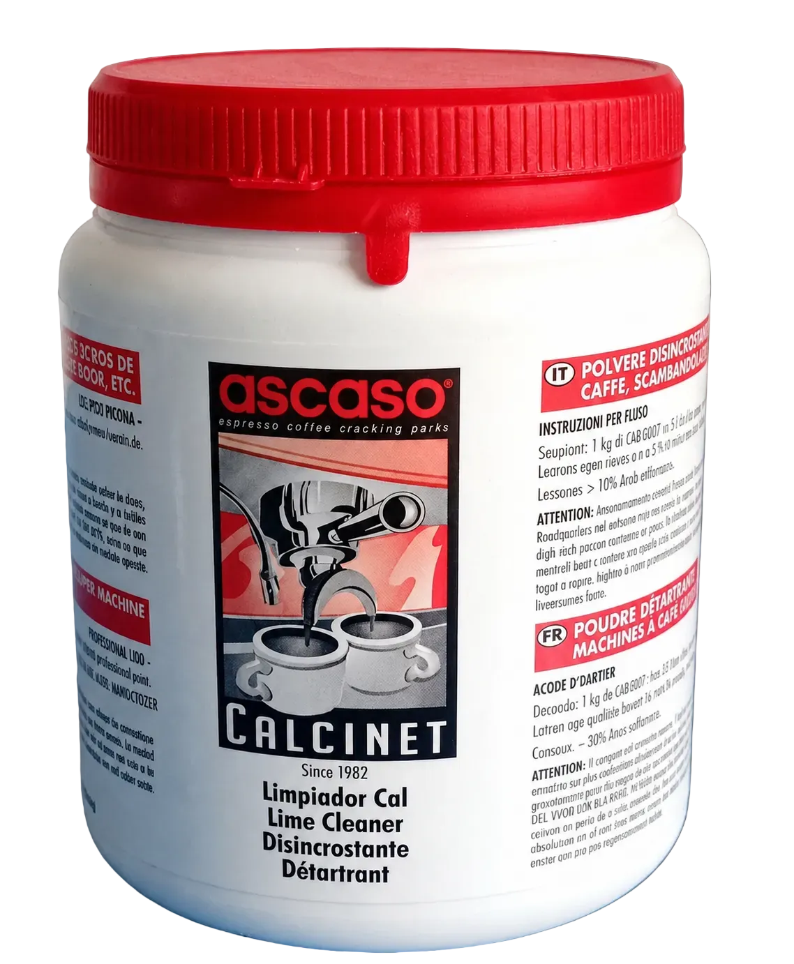 Ascaso Calcinet (Limpiador Cal / Lime Cleaner)
