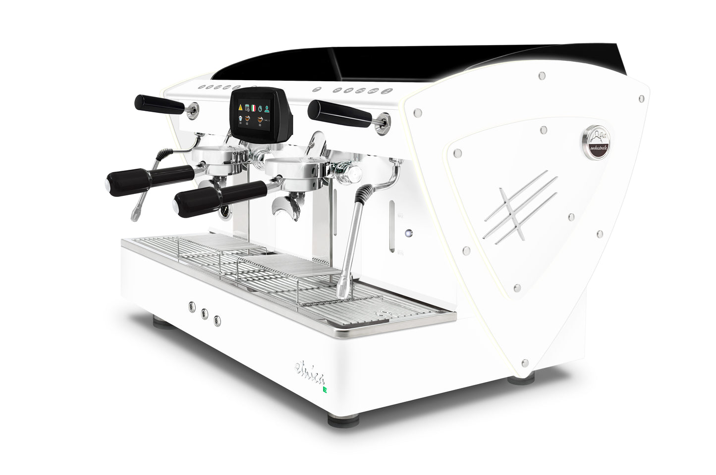 ETNICA EVOLUTION - ALL WHITE MATT WITH DOUBLE LED SIDE / ORCHESTRALE COFFEE MACHINE