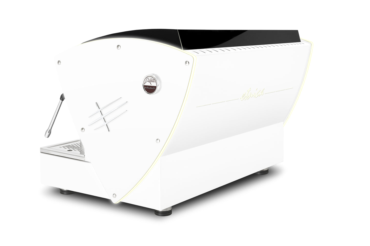 ETNICA DISPLAY TT 2GR AUTOMATIC FULL WHITE WITH LED - ORCHESTRALE COFFEE MACHINE