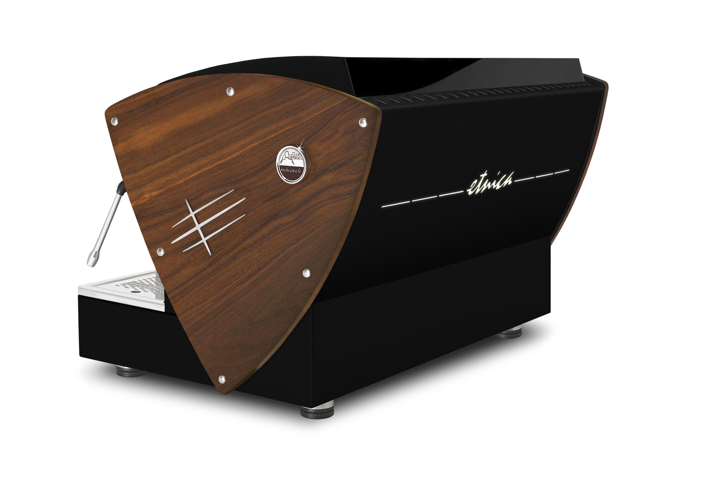 ETNICA DISPLAY TT - ORCHESTRALE COFFEE MACHINE (ALL BLACK + WOOD SIDES)