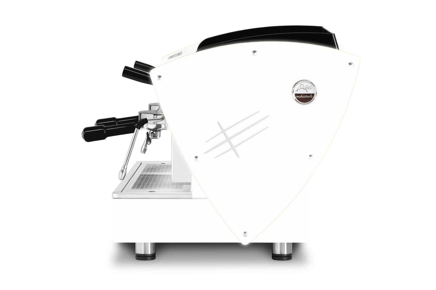ETNICA DISPLAY TT 2GR AUTOMATIC FULL WHITE WITH LED - ORCHESTRALE COFFEE MACHINE