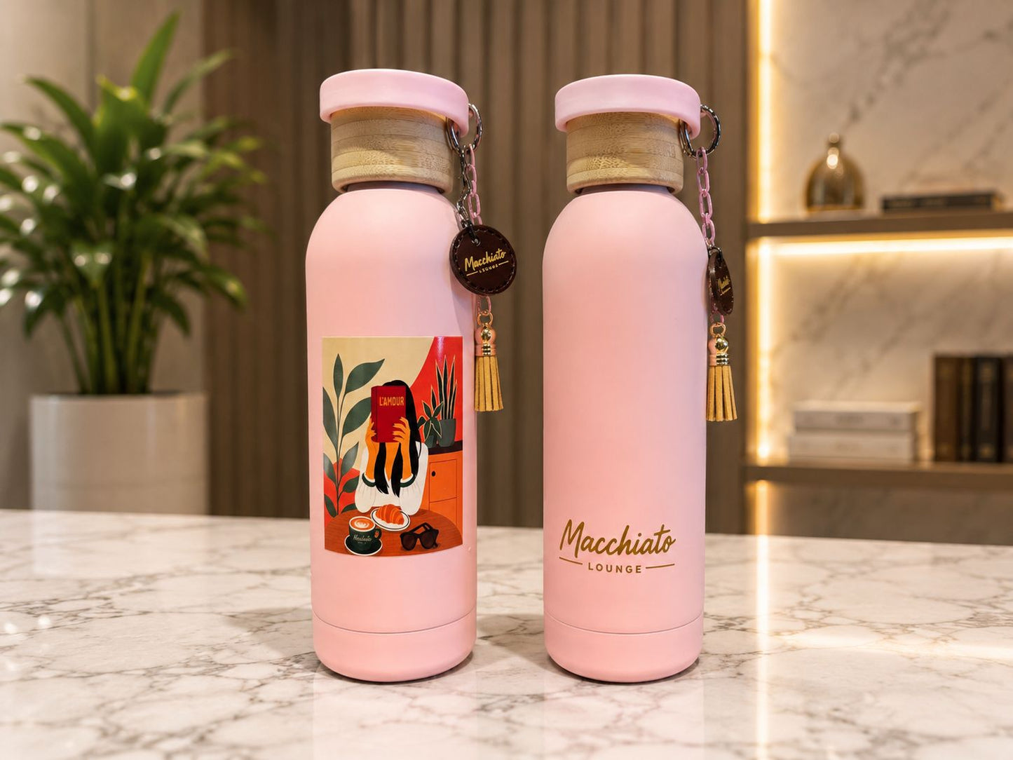 Macchiato Lounge Bottle - Pink