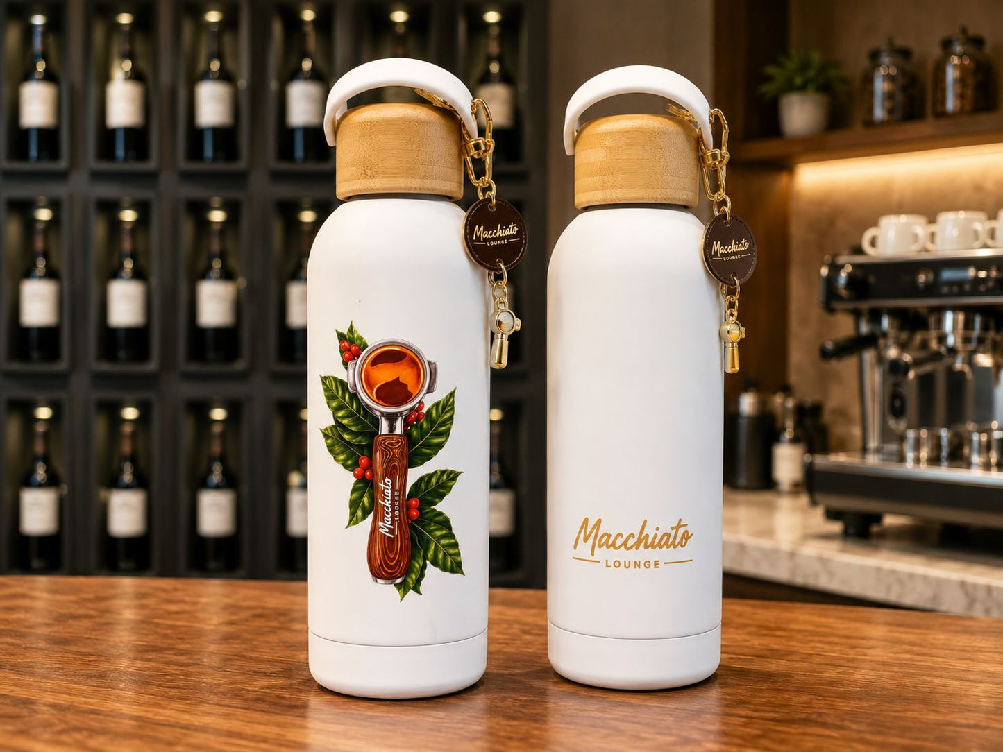 Macchiato Lounge Bottle - White