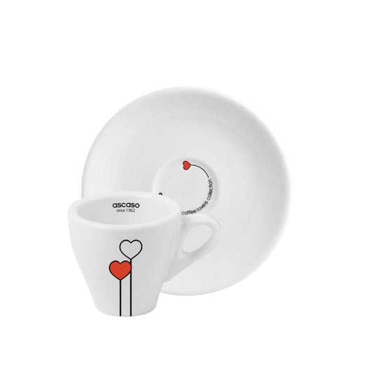 Ascaso cup and saucer 60 ml,