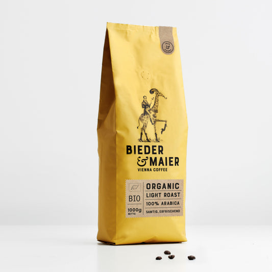 ORGANIC LIGHT ROAST 1 KG - BIEDER AND MAIER