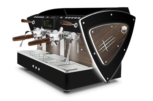 ETNICA EVOLUTION - ALL BLACK MATT WITH DOUBLE LED SIDE AND NUT KIT SPECIAL EDITION-FULL OPTION / ORCHESTRALE COFFEE MACHINE
