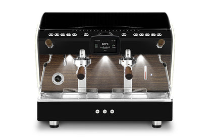 ETNICA EVOLUTION - ALL BLACK MATT WITH DOUBLE LED SIDE AND NUT KIT SPECIAL EDITION-FULL OPTION / ORCHESTRALE COFFEE MACHINE