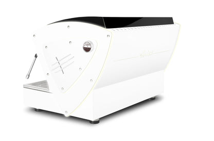 ETNICA EVOLUTION - ALL WHITE MATT WITH DOUBLE LED SIDE / ORCHESTRALE COFFEE MACHINE