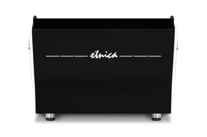 ETNICA EVOLUTION - ALL BLACK MATT WITH DOUBLE LED SIDE / ORCHESTRALE COFFEE MACHINE