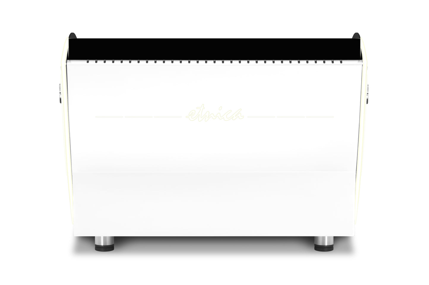 ETNICA EVOLUTION - ALL WHITE MATT WITH DOUBLE LED SIDE / ORCHESTRALE COFFEE MACHINE