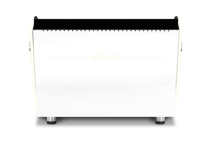 ETNICA EVOLUTION - ALL WHITE MATT WITH DOUBLE LED SIDE / ORCHESTRALE COFFEE MACHINE