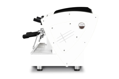 ETNICA EVOLUTION - ALL WHITE MATT WITH DOUBLE LED SIDE / ORCHESTRALE COFFEE MACHINE
