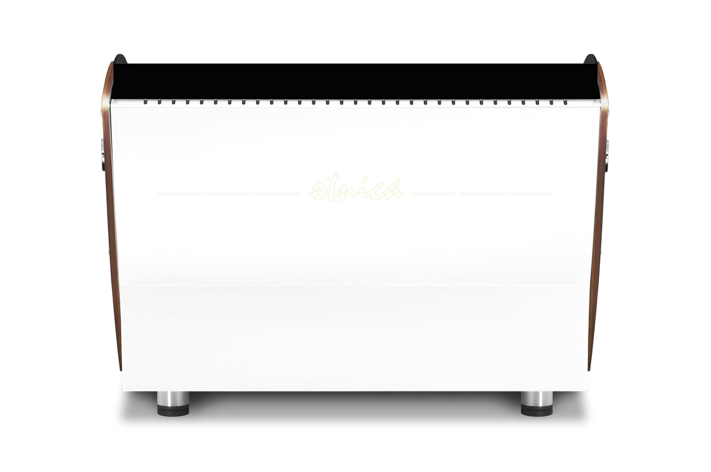ETNICA DISPLAY TT - ALL WHITE WITH WOOD SIDES - ORCHESTRALE COFFEE MACHINE