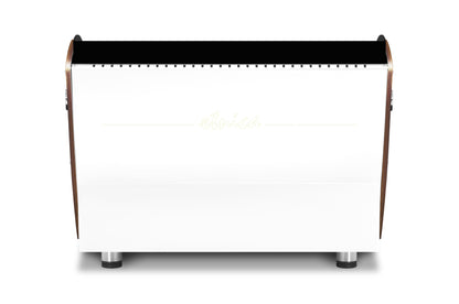 ETNICA DISPLAY TT - ALL WHITE WITH WOOD SIDES - ORCHESTRALE COFFEE MACHINE