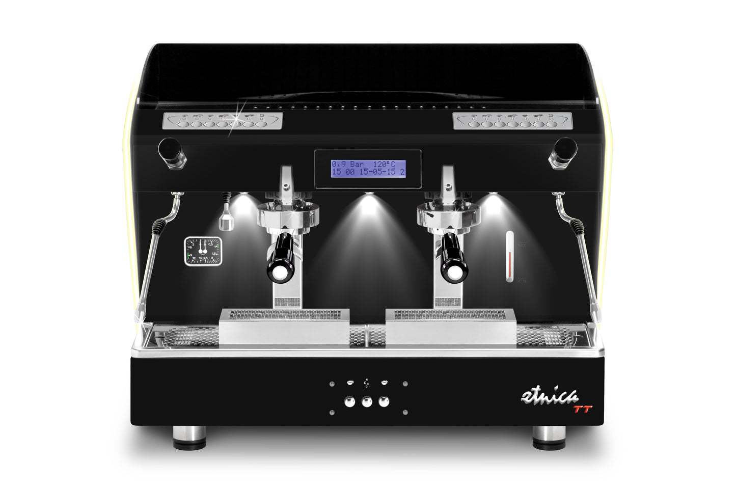 ETNICA DISPLAY TT WITH LED LIGHTS AUTOMATIC - FULL BLACK- ORCHESTRALE COFFEE MACHINE