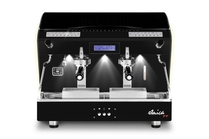 ETNICA DISPLAY TT WITH LED LIGHTS AUTOMATIC - FULL BLACK- ORCHESTRALE COFFEE MACHINE