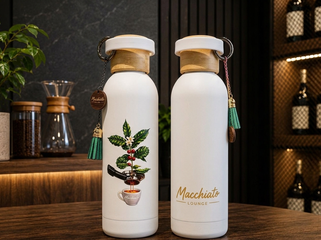 Macchiato Lounge Bottle - White