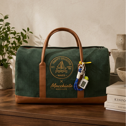 Navy Society & Macchiato Lounge (Collaboration) Bag