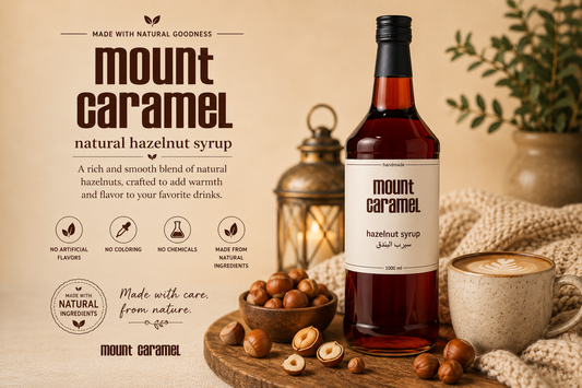 NATURAL HAZELNUT SYRUP 1000 ML