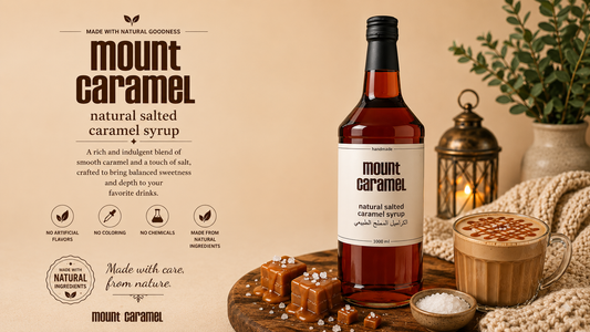 NATURAL SALTED CARAMEL SYRUP 1000 ML