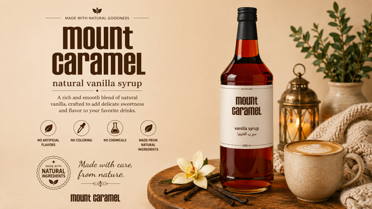 NATURAL VANILLA SYRUP 1000 ML