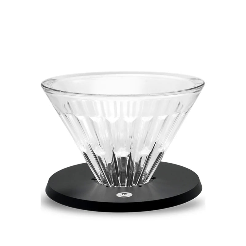 Timemore - Crystal Eye Glass Dripper PC Holder Black - Size 02