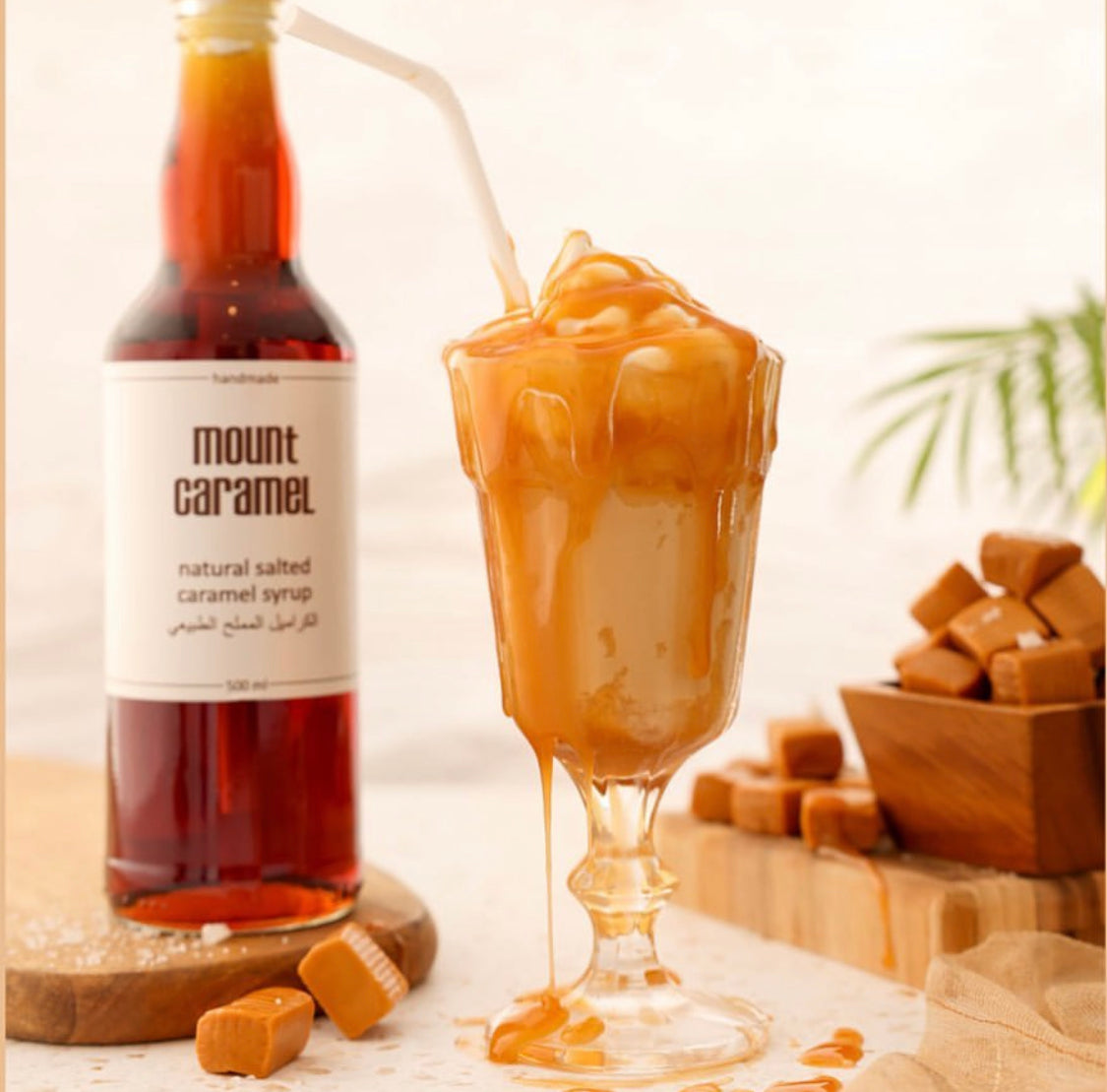 NATURAL SALTED CARAMEL SYRUP 1000 ML
