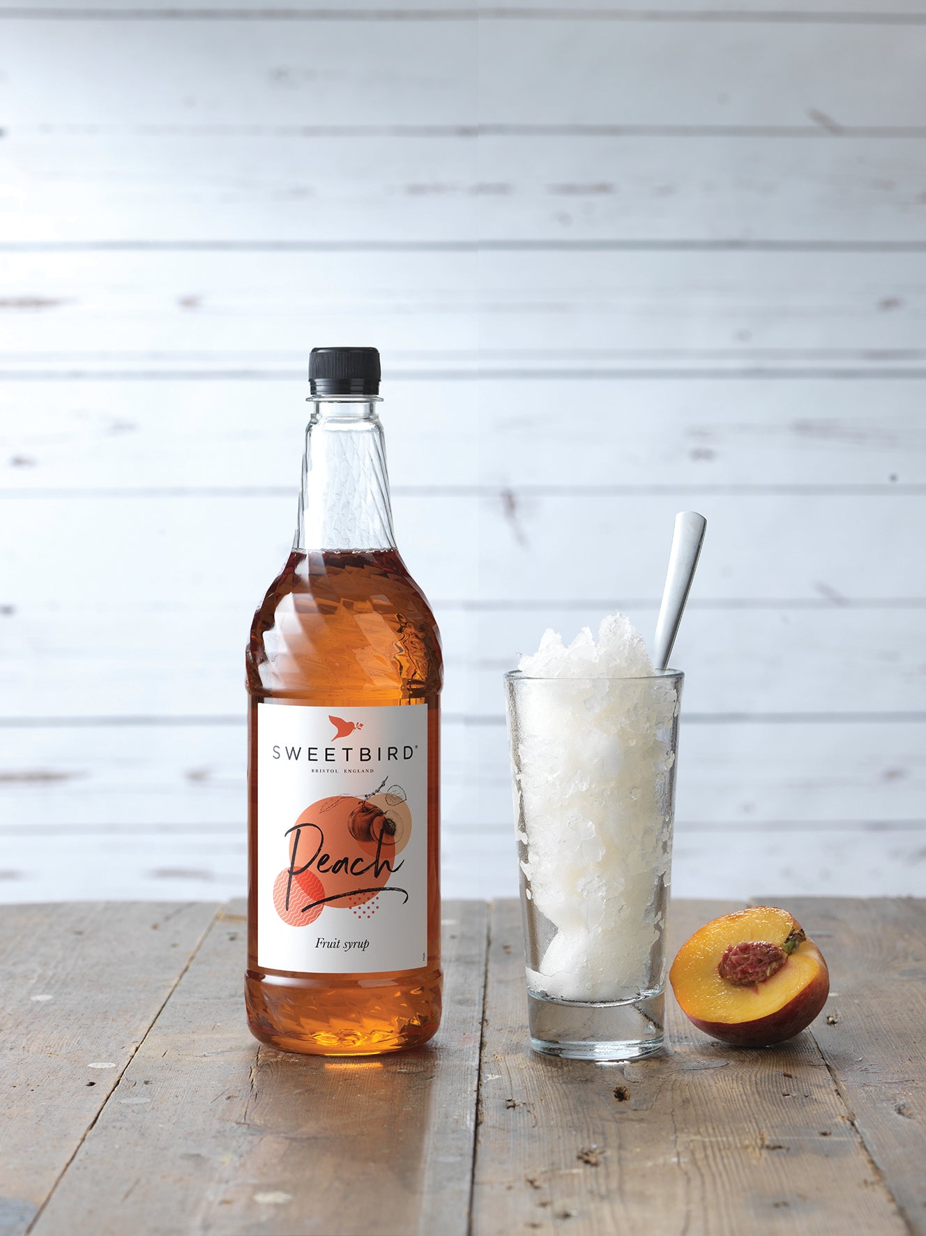 Peach syrup 1000 ml - Sweetbird