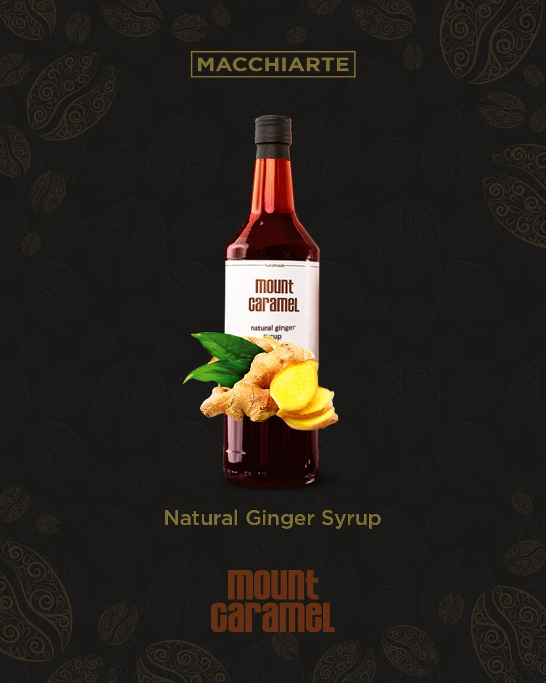 NATURAL GINGER SYRUP 1000 ML