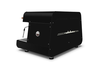 RADIOFONICA 2GR Display with PURGE button ALL BLACK WITH NUT KIT ORCHESTRALE