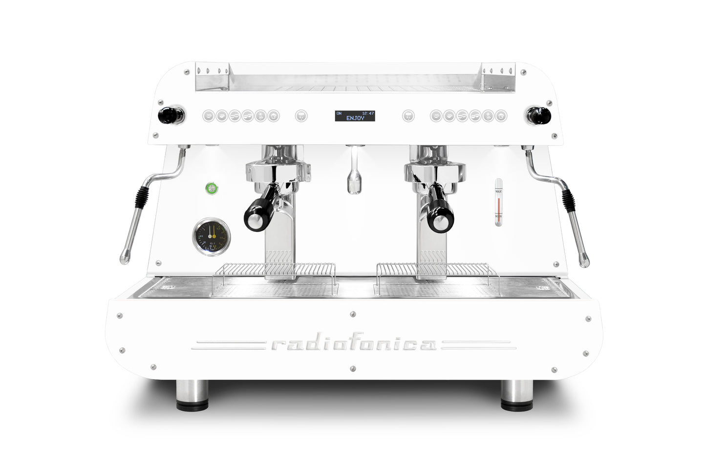 RADIOFONICA 2GR Display with PURGE button ALL WHITE ORCHESTRALE