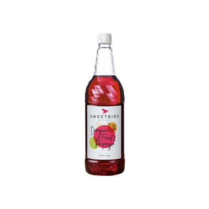 dragon fruit & papaya syrup 1000 ml - sweetbird