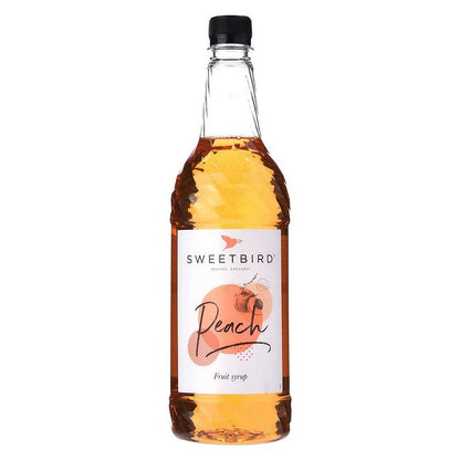 Peach syrup 1000 ml - Sweetbird
